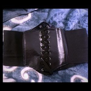 Black corset belt CHECK MY OTHER LISTINGS I BUNDLE